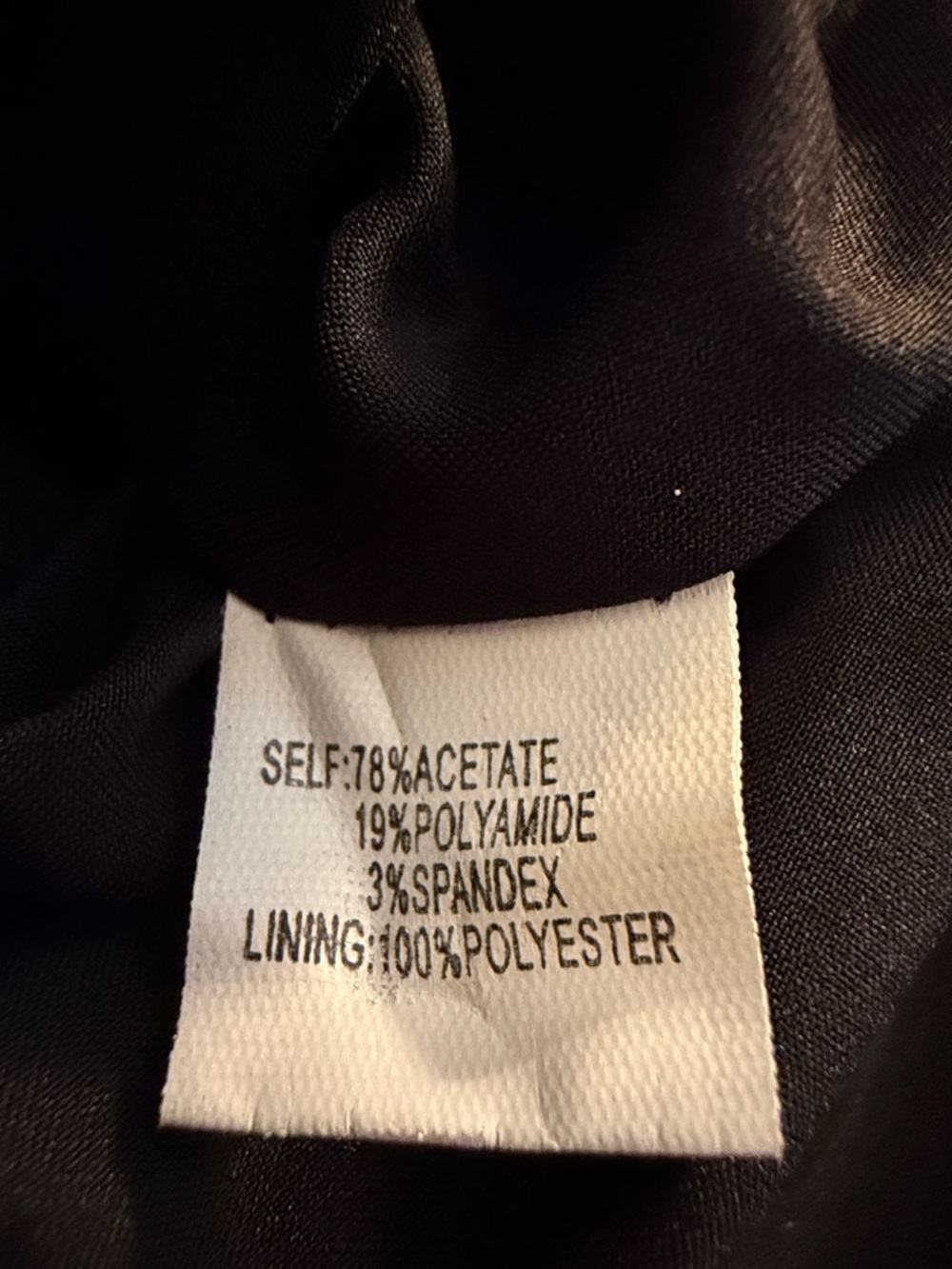 Kay Unger Black Satin Sheath Evening Dress Size 10 Portrait Collar Cocktail - Picture 8 of 8